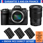 Nikon Z6 III + Z 24-120mm f/4 S + 3 Nikon EN-EL15c + Ebook '20 Techniques pour Réussir vos Photos' - Appareil Photo Hybride Nikon