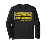 Programmer In The Realm Of Open Source Code Conquers Long Sleeve T-Shirt