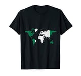 World Africa Nigerian Map Nigeria T-Shirt