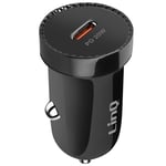 Chargeur Voiture Allume cigare USB C 20W Power Delivery Compact LinQ noir