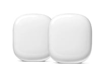 GOOGLE NEST WI-FI PRO 6E ROUTER (2 PACK) (GA03689-US) SNOW