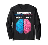 My Brain There's Nothing Right There is Nothing Left Long Sleeve T-Shirt