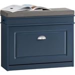 SoBuy FSR78-B Meuble Chaussure, Rangement Chaussure, Meuble d'Entrée, Meuble de Rangement à Chaussures Armoire, Commode à Chaussures avec 2