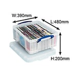 Really Useful Box Plastic Storage 18 Litre 480 x 390 x 200 mm