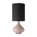 Flavia Lamps Flavia bordslampa beige lampfot Lino Negro L