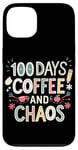 iPhone 13 Funny 100 Days of School Coffee Lover 100th Day of School Case