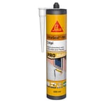 SIKA - Mastic granuleux - SikaSeal-186 Crépi blanc - Joints de raccordement et fissures - Façades extérieures - Effet crépi - Résistant aux UV - Multi-supports - 300 ml