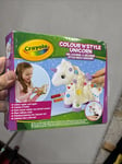 CRAYOLA Colour 'n' Style Unicorn New Sealed