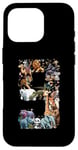 Coque pour iPhone 16 Pro Animaux du zoo pour 9e anniversaire