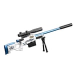 Ny Amw/98k Gevär Sniper Rifle Mjuk Kula Gevär Skal Ejektor Blaster Leksak Set Blue