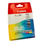 CANON Encre Multipack CLI-526 C/M/Y