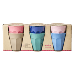 Rice - Melamine Cups - Assorted 'A New York Minute' Colors - Medium