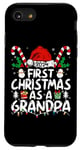 iPhone SE (2020) / 7 / 8 First Christmas As Grandpa 2024 Family Matching New Grandpa Case