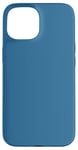 Coque pour iPhone 15 Couleur bleu acier