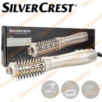 Silvercrest Premium 2in1 Hot Air Hair Dryer Brush Easy Gentle Drying & Styling