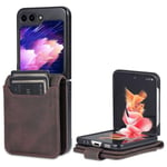 AZNS Samsung Galaxy Z Flip5 5G etui - Brun