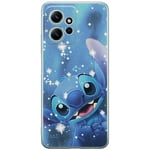 ERT GROUP mobile phone case for Xiaomi REDMI NOTE 12 4G original and officially Licensed Disney pattern Stitch 002 optimally adapted to the shape of the mobile phone, case made of TPU