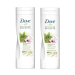 2x Dove Nourishing Secrets Awakening Ritual Body Lotion 400 ml