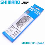 1X Shimano DEORE XT 12 Speed Chain CN-M8100 MTB E-Bike Chains 126 Links