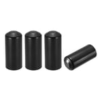 Microphones Battery Cover for PGX24 SLX24 SM58 BETA58 Black 4Pcs