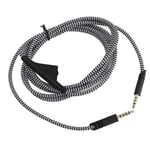 C&acirc;Ble D'extension De Casque De Jeu, Rallonge Tress&eacute;E De Remplacement Pour Casque De Jeu Avec Contr&ocirc;Le Du Volume Pour Astro A10 A40 A40tr