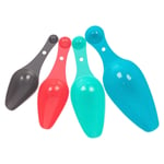 4pc Multi Polypropylene Ice Scoop Set Bar Candy Sweet Food Flour Buffet Scoops