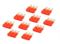 InCarTec 10A Micro 3 sikringer (10 x)