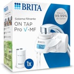 Brita On Tap Pro V-MF Advanced Water Filtration System - Reduces 99.99% Bacteria