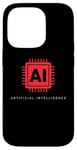 Coque pour iPhone 14 Pro Technologie de puce informatique intelligence artificielle IA