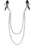 Virgite Nipple Clamps With Double Chain