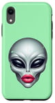 iPhone XR Alien with Full Beautiful Lips Case