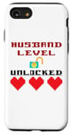 iPhone SE (2020) / 7 / 8 Funny Saying Husband Level Unlocked Wedding Groom Men Joke Case