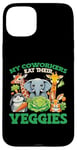 iPhone 15 Plus Funny Zoo Keeper My Coworkers Eat Their Veggies Case