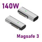 Adaptateur De Charge Rapide Pour Magsafe 3 2 1 Macpleair Pro,Alliage Magnétique,Usb Type C Pd,Indicateur Led,Convertisseur De Prise Magnétique,140w - Type Ad218 Magsafe 3