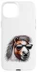 Coque pour iPhone 15 Plus Shetland Pony s Funny Shetland avec attitude