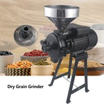 2200W Electric Grinder Mill Grain Corn Wheat Feed/Flour Dry Wet Cereal Machine