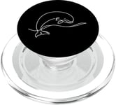 Recherche sonore sur les habitats arctiques de l'océan Arctique Baleine béluga PopSockets PopGrip pour MagSafe