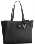 New Genuine Guess Bag Black Large Original A4 Size Top-Handle Bag Lightweight