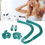 Heatless Curling Rod Headband Roller Curler Hair Curl Ribbon Set Kit BGS