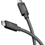 USB4 80 Gbps-kabel, 240 Watt, 1.2 meter