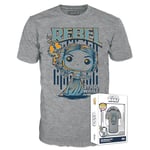 Funko Boxed Tee: Star Wars - Leia - Small - (S) - T-Shirt - Vêtements - Idée de à Manches Courtes pour Les Adultes Les Hommes et Les Femmes - Produits Officiels Fans