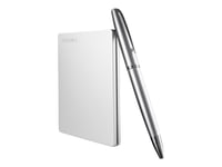 Toshiba Canvio Slim - Hårddisk - 2 Tb - Extern (Bärbar) - 2,5" - Usb 3.2 Gen 1 - Silver