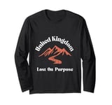 Lost On Purpose Travel Vacation United Kingdom Long Sleeve T-Shirt