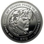 Street Fighter 'Ryu' Collector's Limited Edition Coin: Silver Variant