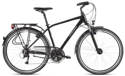 Kross Trans 4.0 Herre Hybridsykkel Black/Grey, Str. M