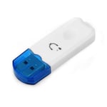 Mini USB Bluetooth 2.1 vastaanotin Audio stereosovitin Langaton handsfree musiikkivastaanotin autosarja Audio USB stereovastaanotin sovitin