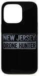 iPhone 13 Pro Funny UFO Drone Humor New Jersey Drone Hunter Drone Case