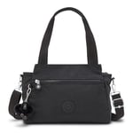 Kipling Women's Elysia Handbag, Black Noir, Medium