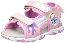 Geox B Sandal Flaffee Gir, Light Pink, 8.5 UK Child