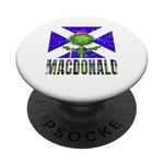 Clan McDonald Tartan Nom de famille écossais Scotland Pride PopSockets PopGrip Adhésif